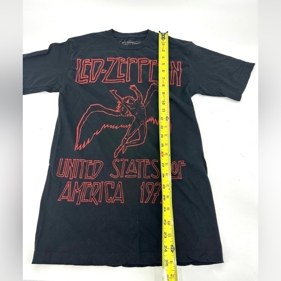 Led Zeppelin Graphic Tee Short Sleeve Shirt United States Of America 1977 Small - Picture 5 of 6